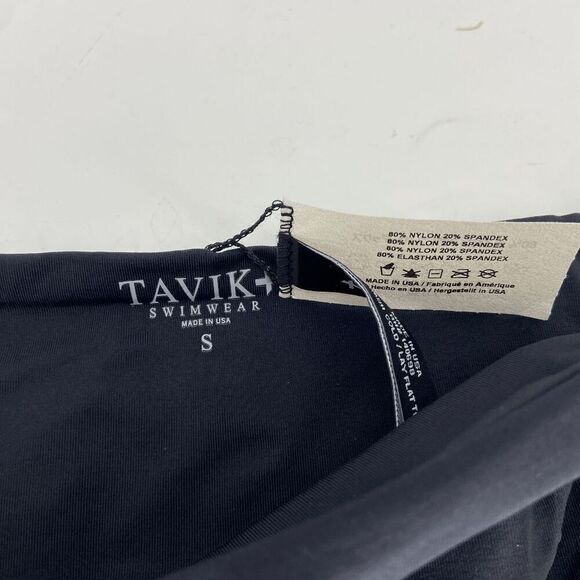 Tavik Goldie Womens Black New Side Tie Minimal coverage Swim Bikini bottom Small - Picture 7 of 9